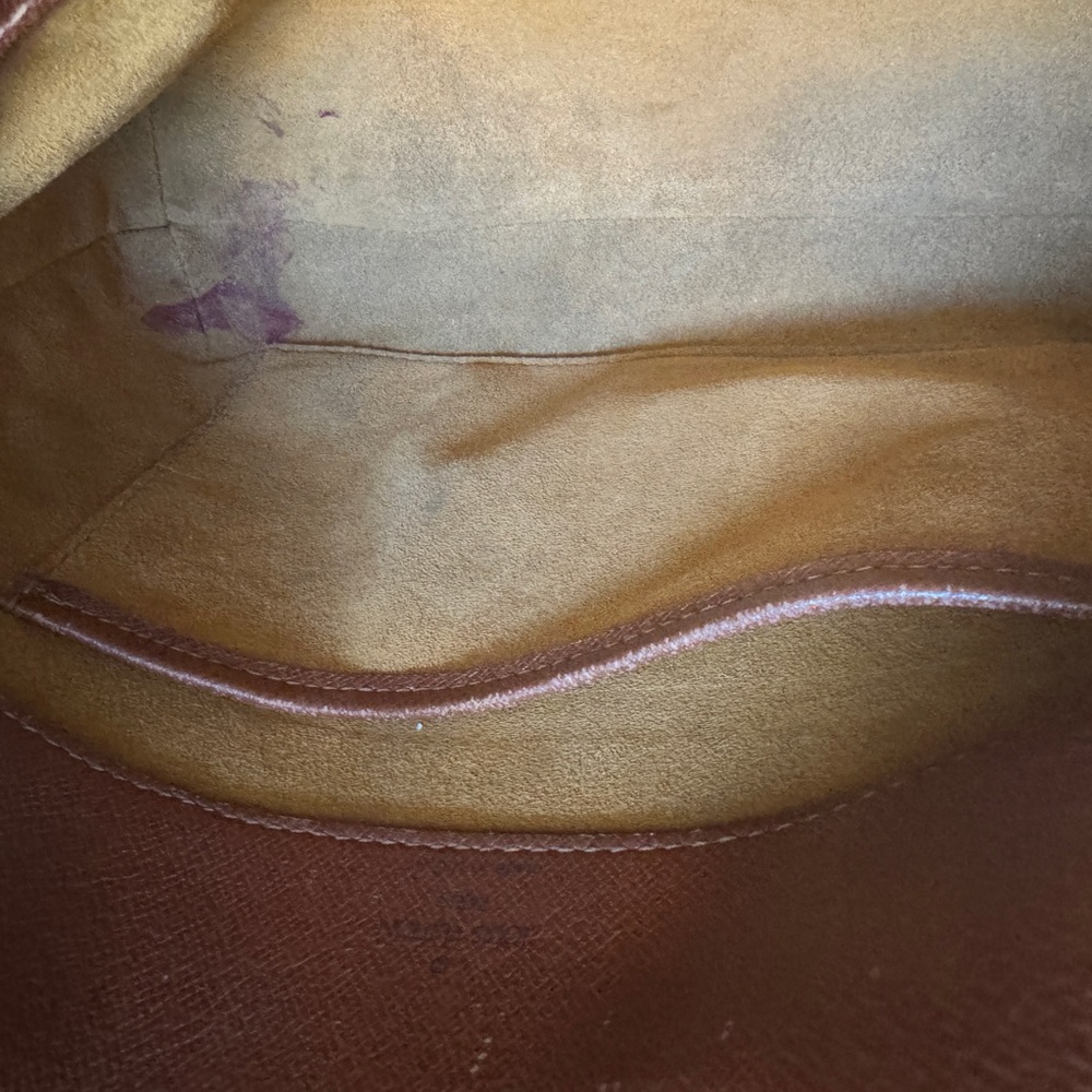 Authentic Louis Vuitton Brown Monogram Shoulder Bag messenger bag - Picture 8 of 9